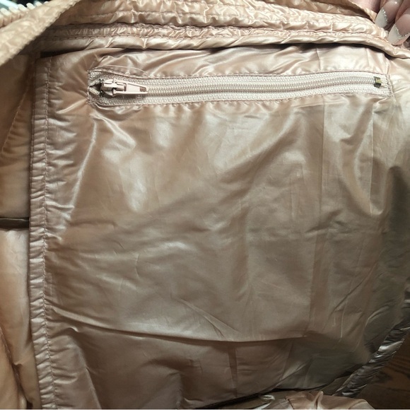 Pink Rose Calvin Klein Foldable and Hooded Jacket - Picture 9 of 11